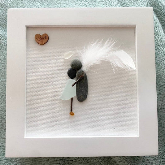 🎁2022💘Memorial Gift Sorry for your loss Gift Sea Glass Art Sympathy Gift
