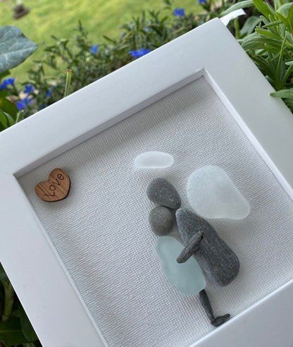 🎁2022💘Memorial Gift Sorry for your loss Gift Sea Glass Art Sympathy Gift
