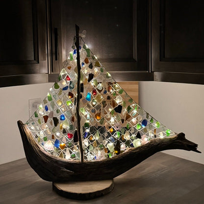 🔥Final Inventory 70% OFF🌊 Sea Glass Boat