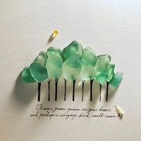 Sea Glass Forest And Bird Come From The Heart & Including free photo frame * 1